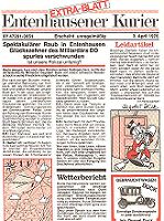 Entenhausener Extrablatt (Nr. 3851)